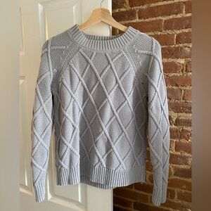 Loft Diamond Cable Knit Sweater